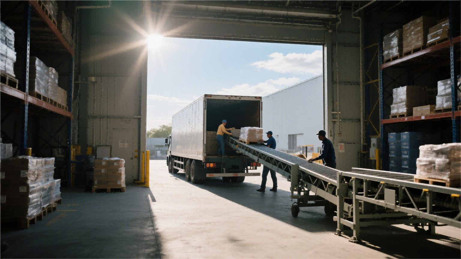 Services d'entreposage et d'achat à l'étranger